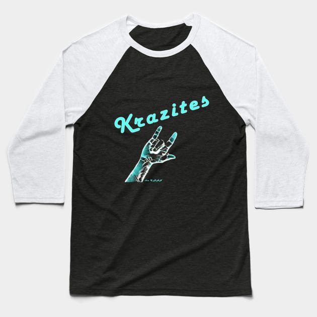 tha K-MAN Loves His Krazites Baseball T-Shirt by X the Boundaries